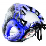 Детский боксерский шлем Twins Special (FHGL-3 TW5 black/blue)
